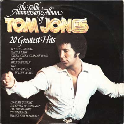 TOM JONES: 20 Greatest Hits